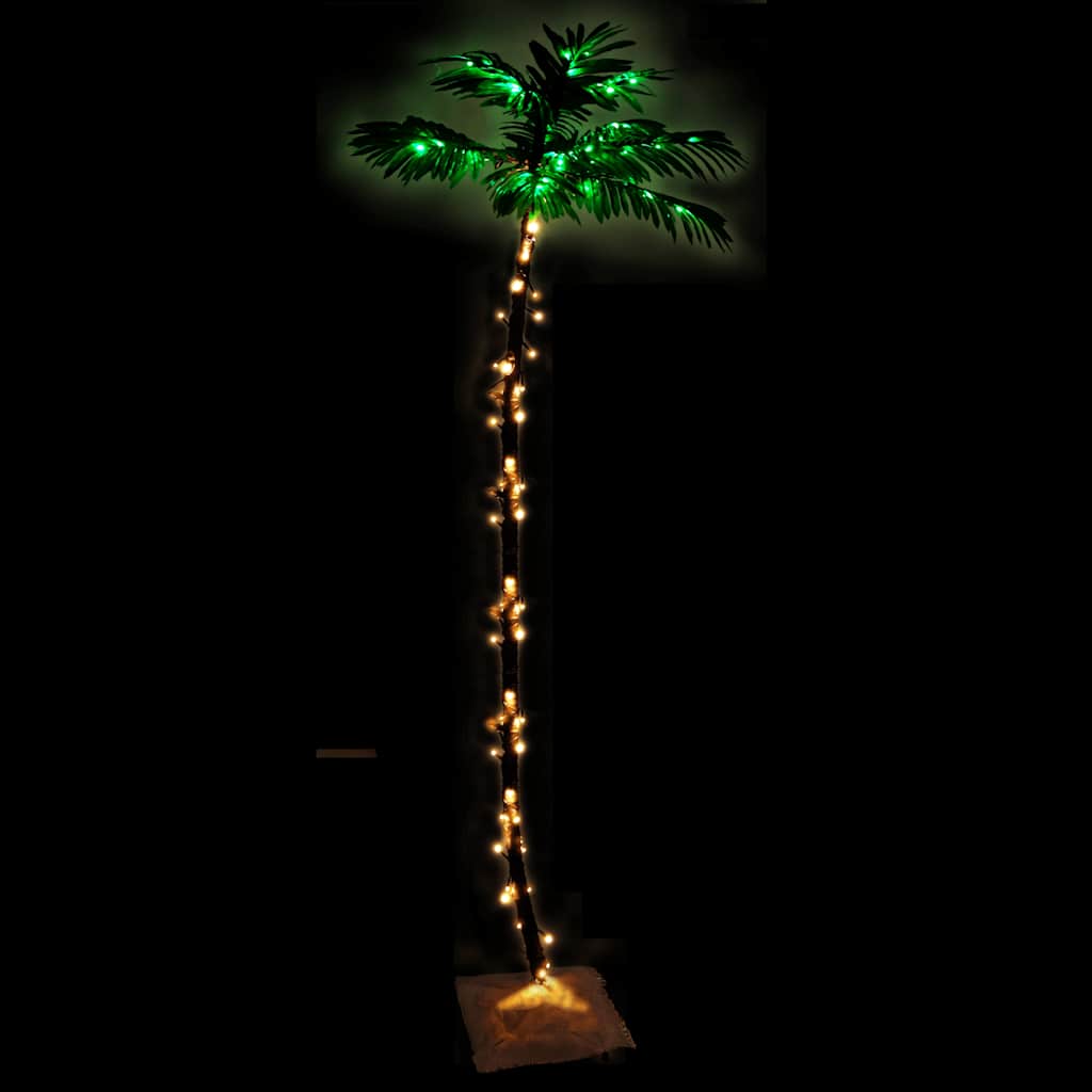 Palmė su HORIZON STAR, 192 šiltomis baltomis LED lemputėmis, 300cm.