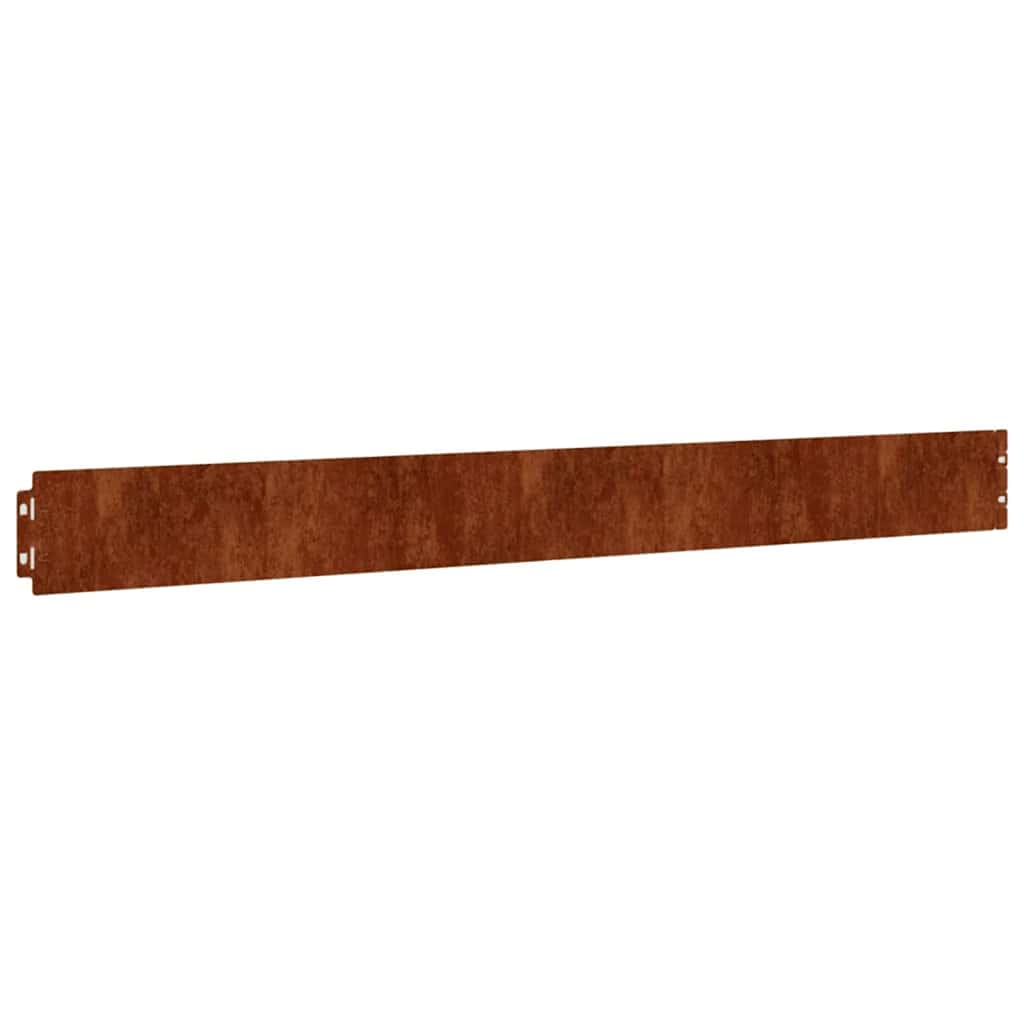 Vejos apvadai, 10vnt., 10x103cm, lankstus Corten plienas
