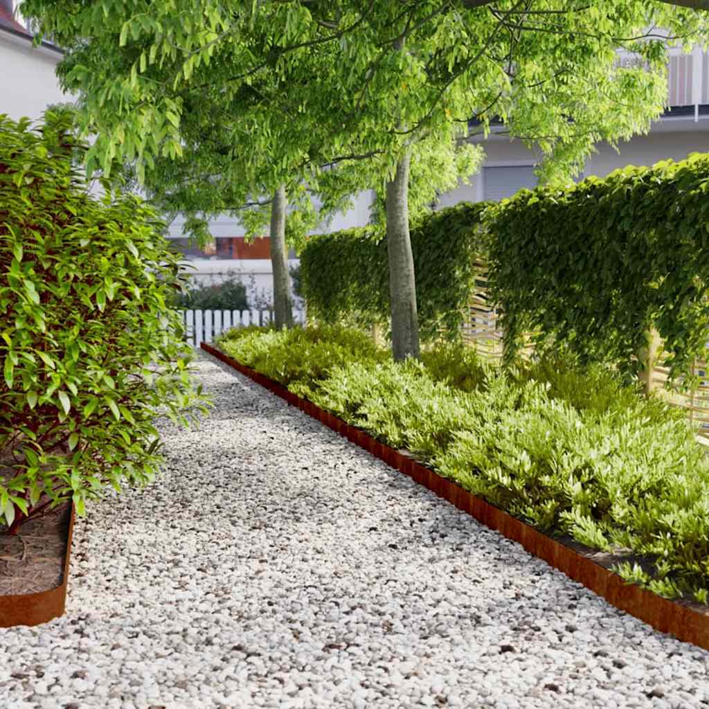 Vejos apvadai, 50vnt., 10x103cm, lankstus Corten plienas