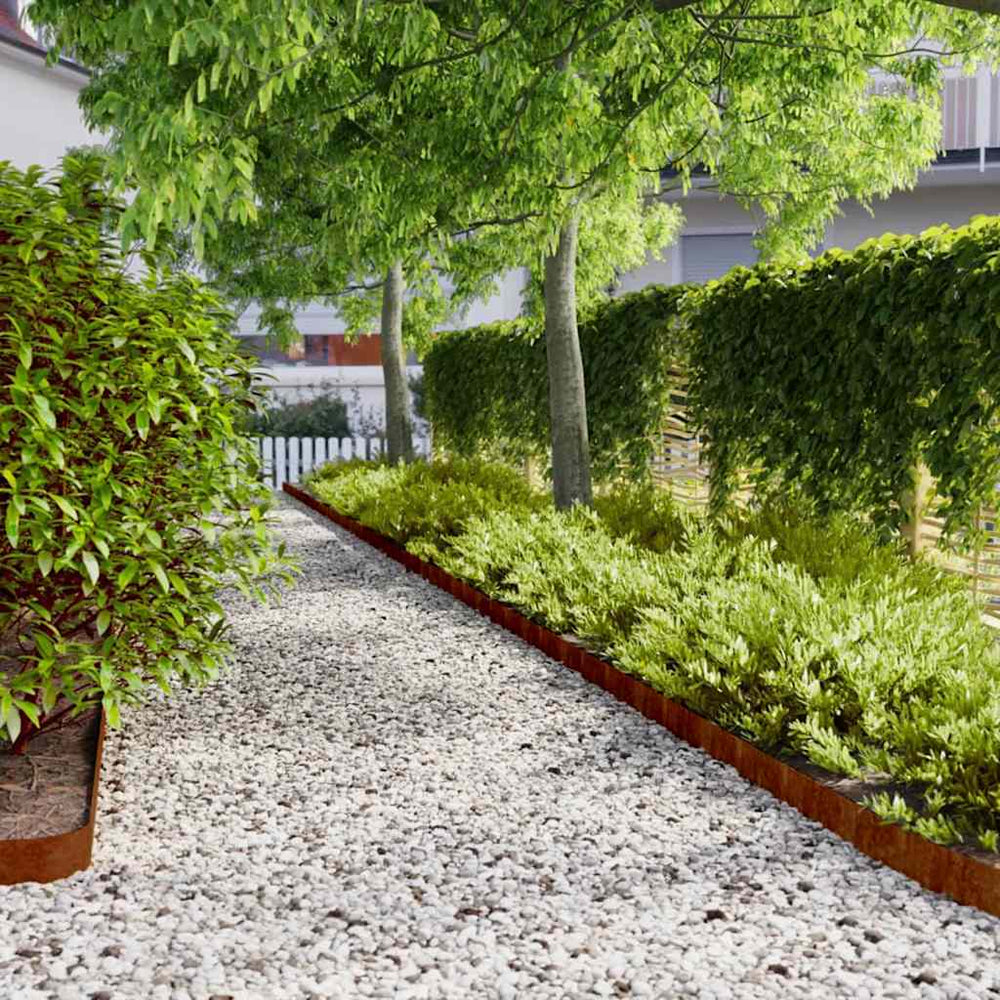 Vejos apvadai, 50vnt., 10x103cm, lankstus Corten plienas