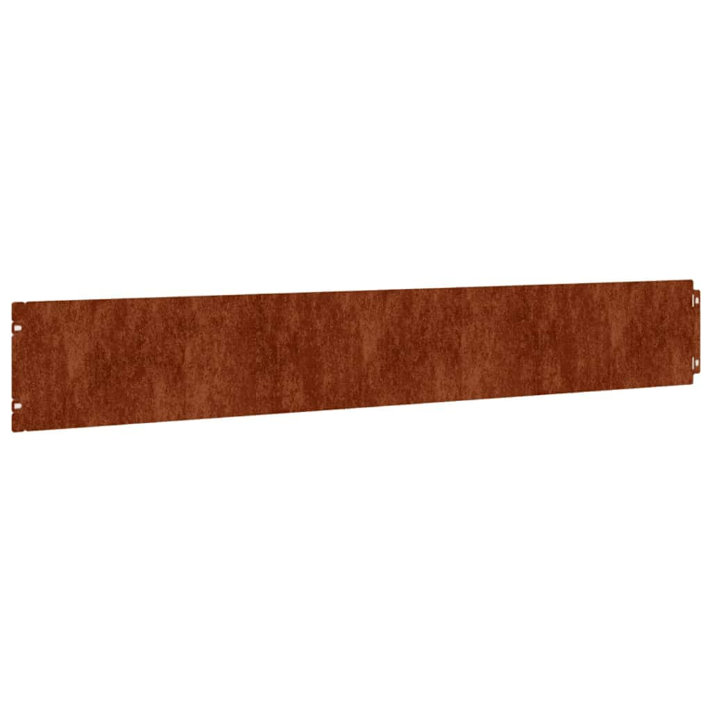 Vejos apvadai, 50vnt., 15x103cm, lankstus Corten plienas