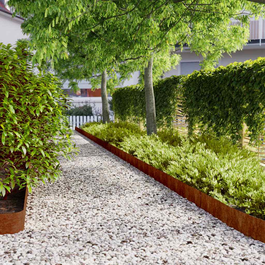 Vejos apvadai, 50vnt., 15x103cm, lankstus Corten plienas