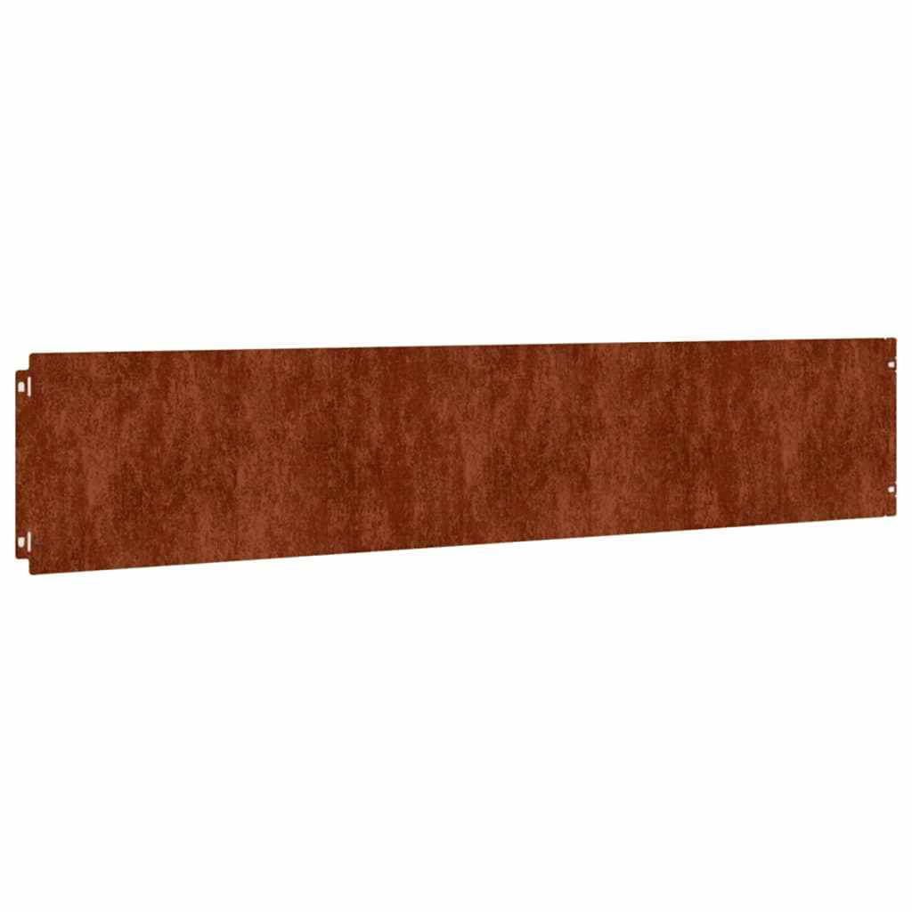 Vejos apvadai, 10vnt., 20x103cm, lankstus Corten plienas