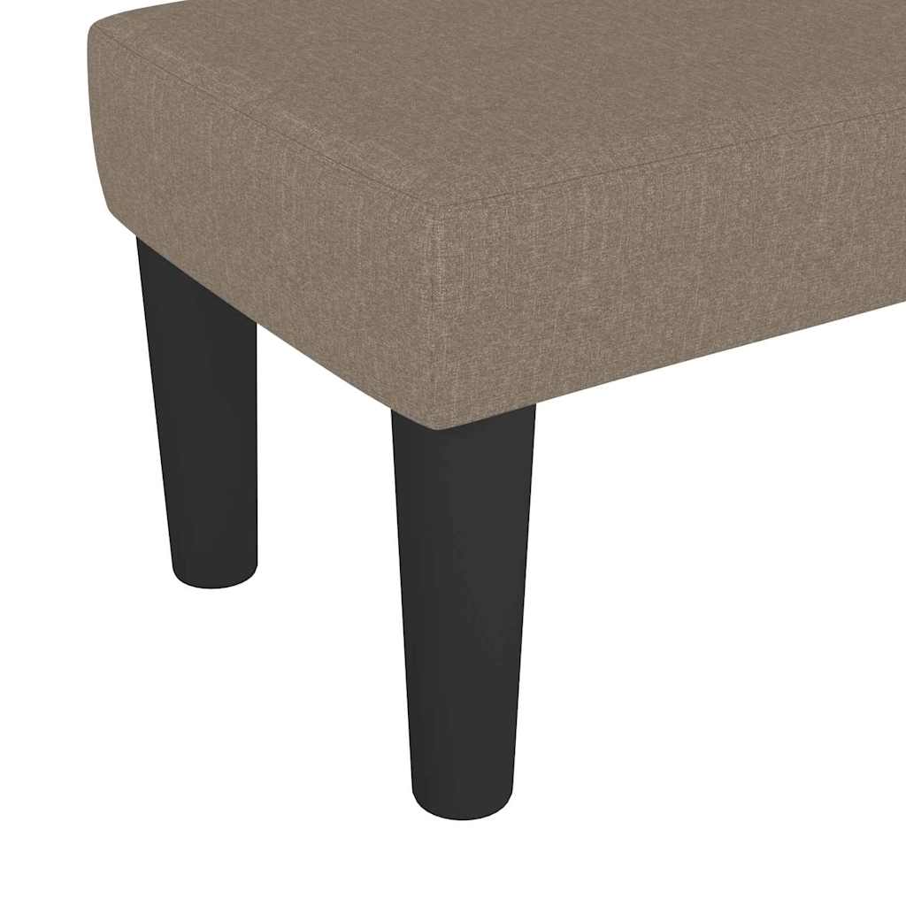 Suoliukas, taupe spalvos, 70x30x30cm, audinys