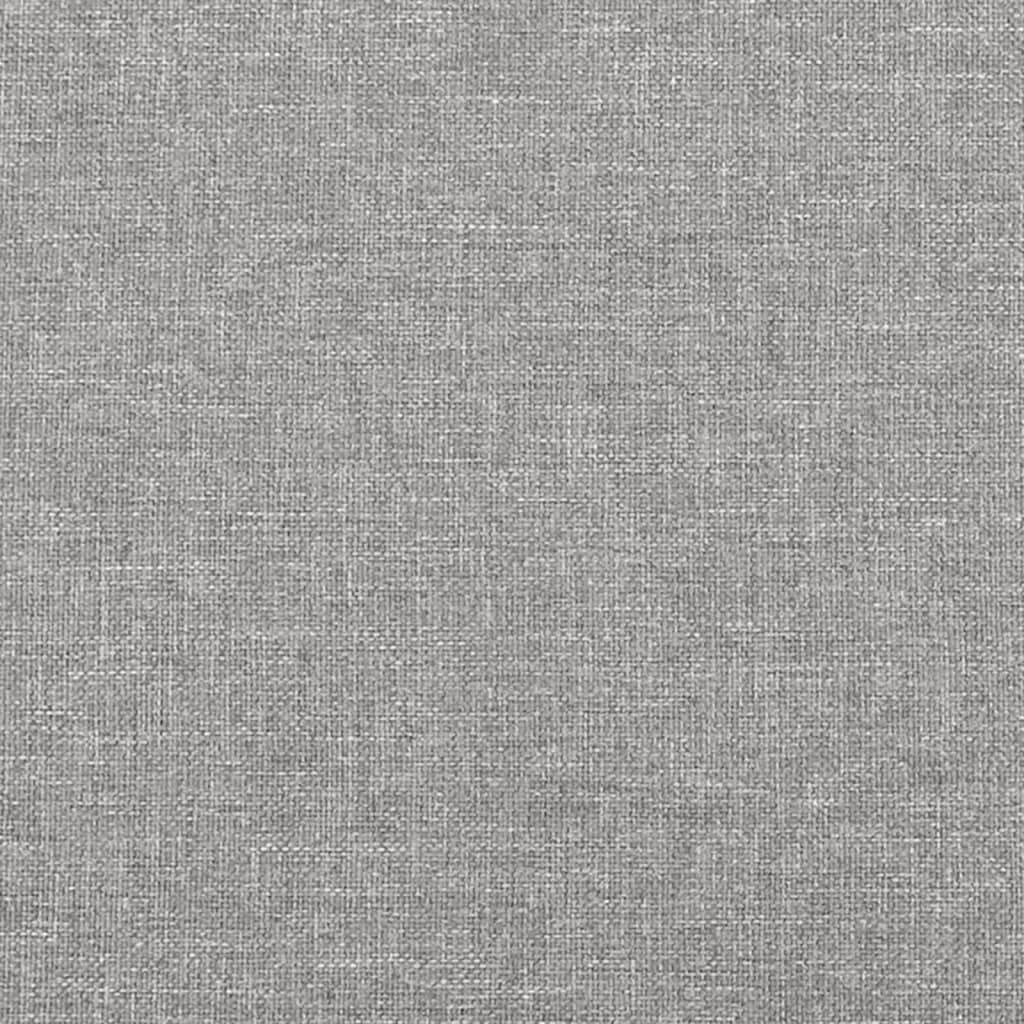 Bench, light gray, 100x30x30cm, fabric