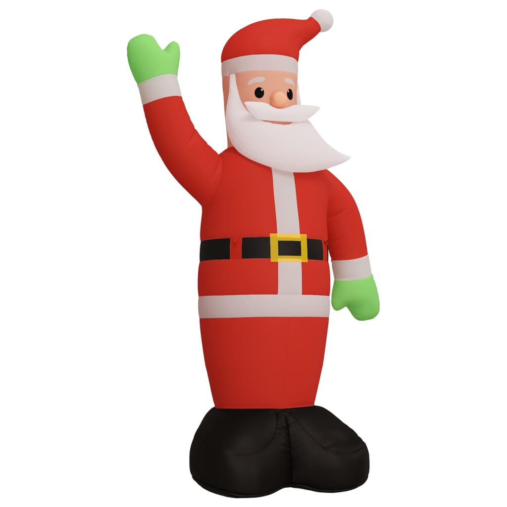 Inflatable Santa Claus with LED Lights, 370cm