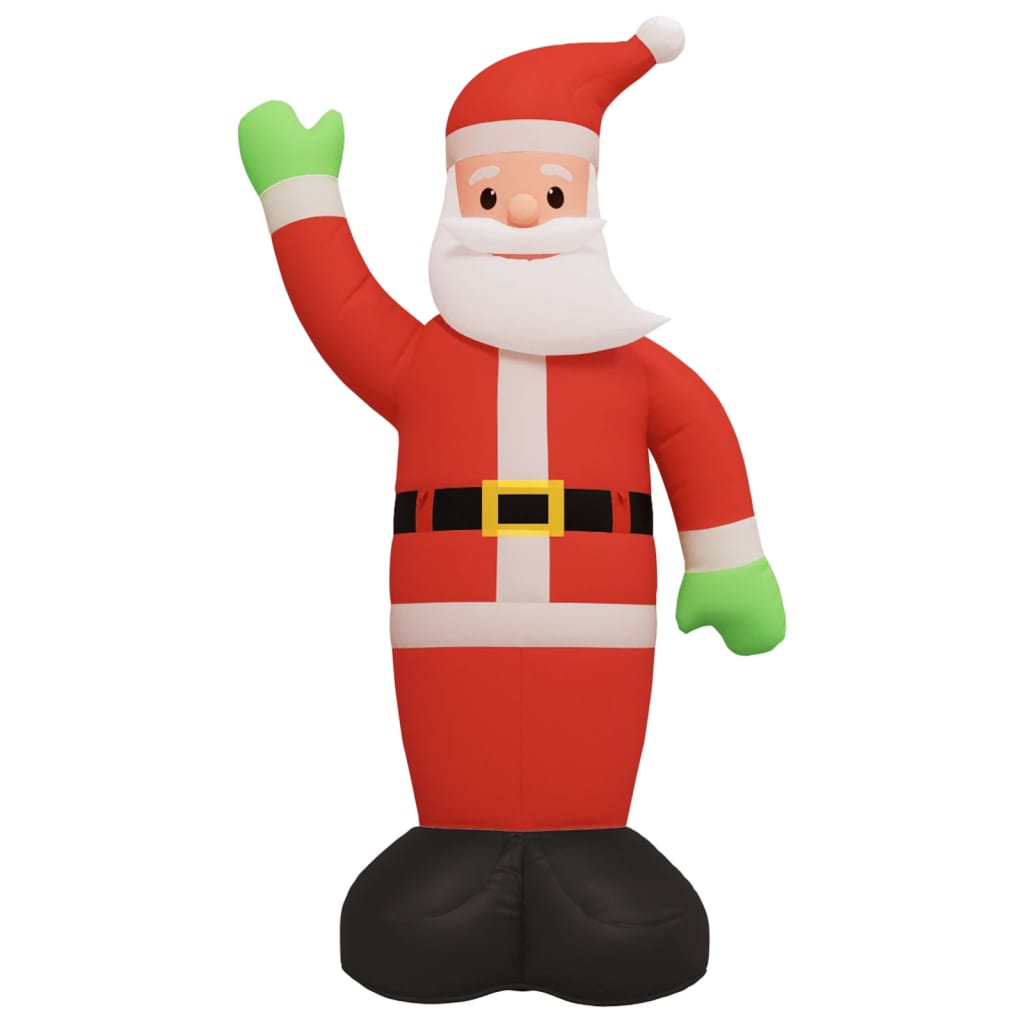 Inflatable Santa Claus with LED Lights, 370cm