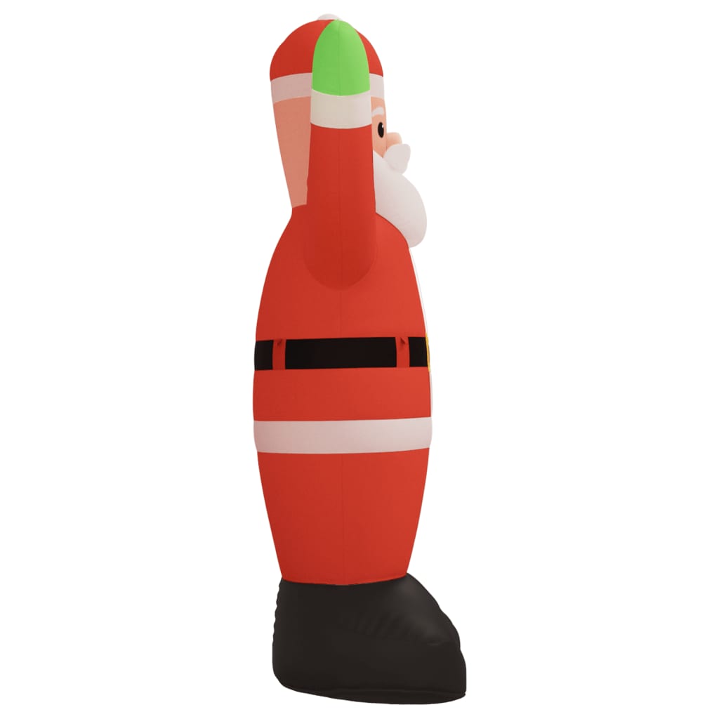 Inflatable Santa Claus with LED Lights, 370cm