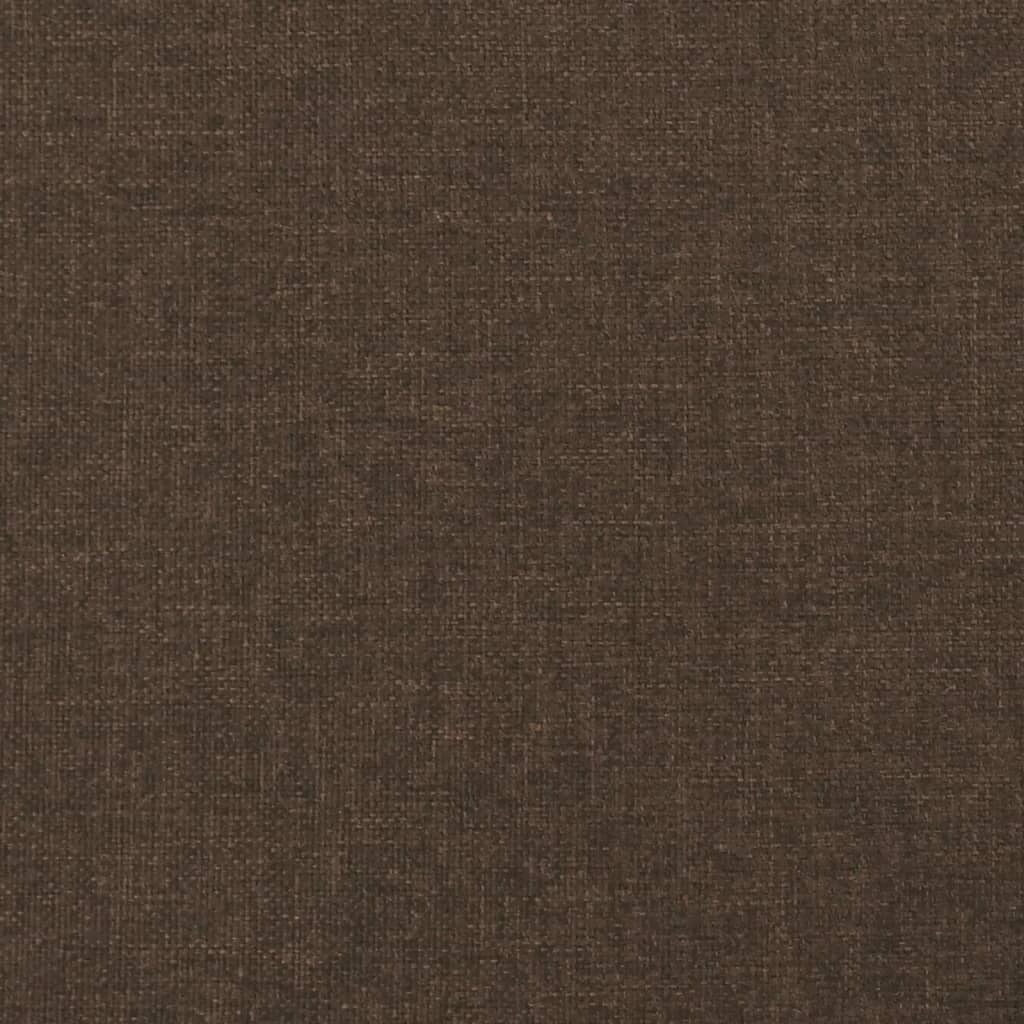 Spyruoklinis čiužinys, tamsiai rudas, 80x200x20cm, audinys