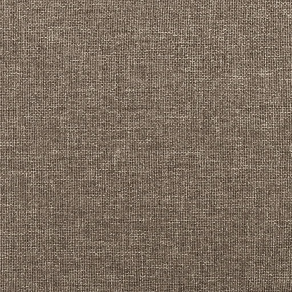 Kišeninių spyruoklių čiužinys, vidutinio kietumo, taupe spalvos, 90x190x20 cm, audinys