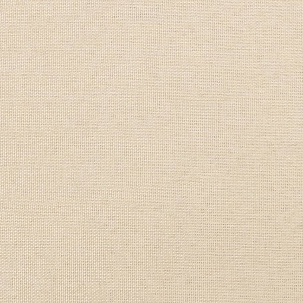 Kišeninių spyruoklių čiužinys, vidutinio kietumo, kreminės spalvos, 90x190x20 cm, audinys