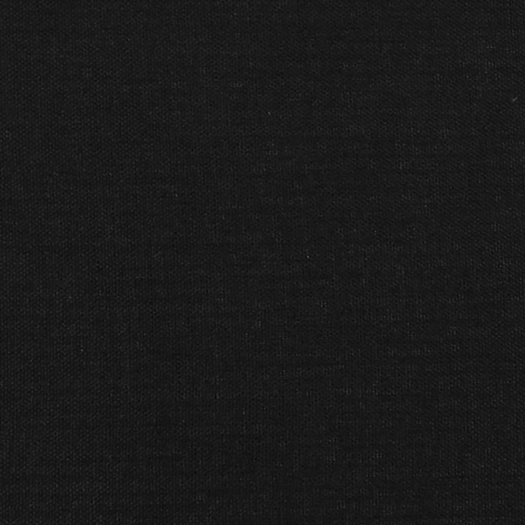 Spyruoklinis čiužinys, juodos spalvos, 90x200x20 cm, audinys