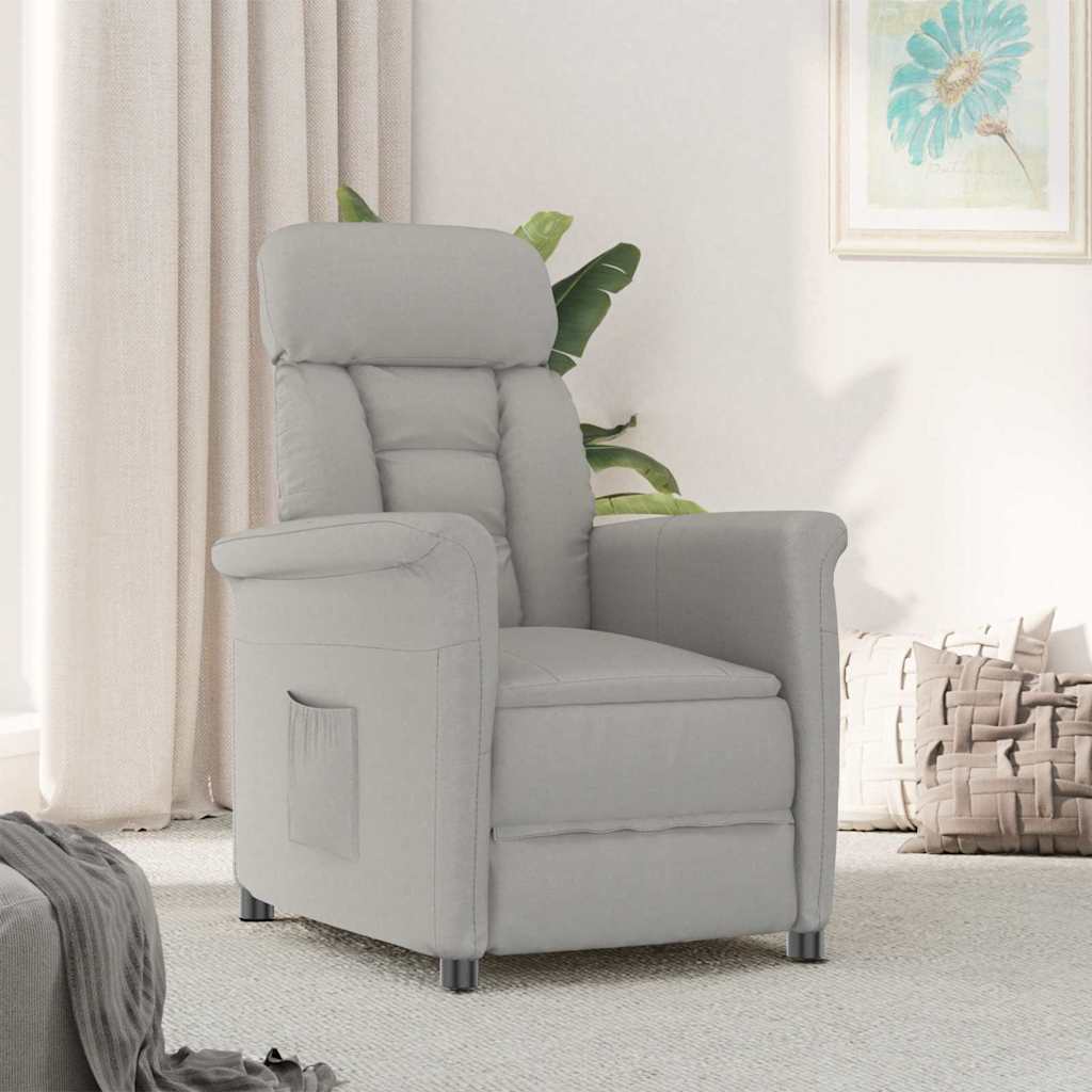 Recliner light gray Light gray