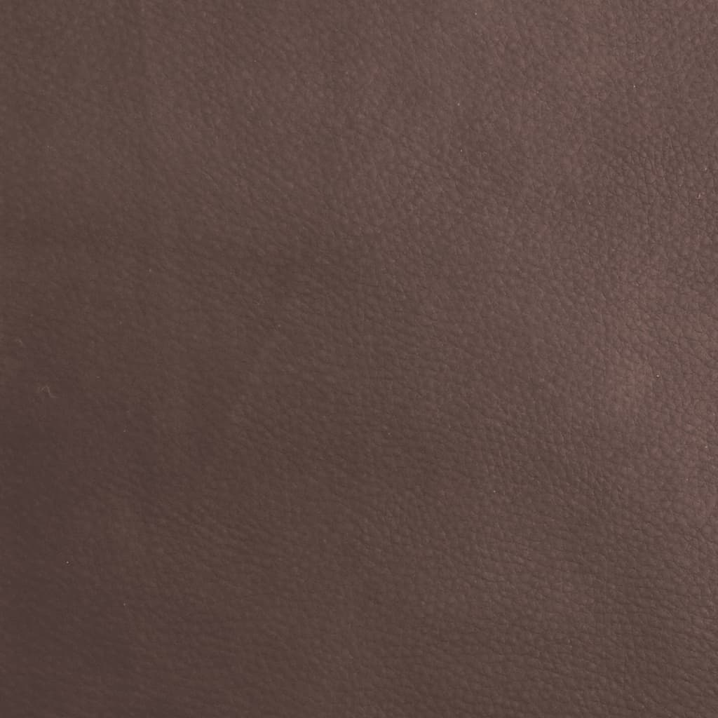 Massage chair, brown, artificial leather