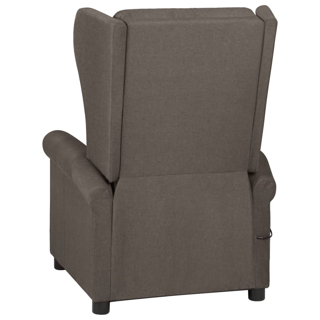 Massage chair, brown, fabric