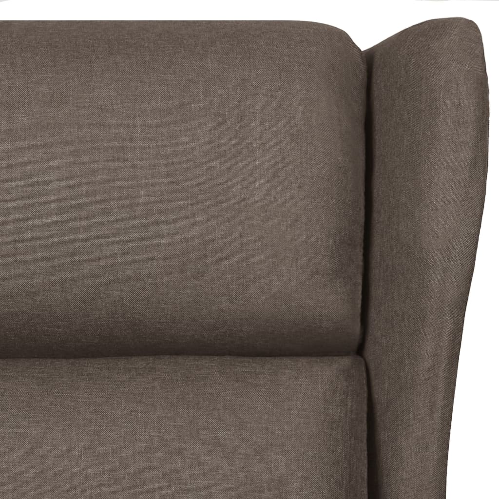 Massage chair, brown, fabric