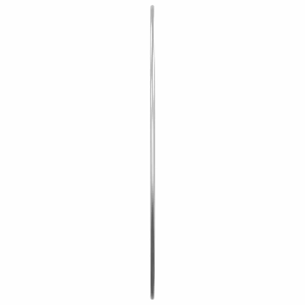 Sienas spogulis, sudraba, 50cm diametrs, apaļš