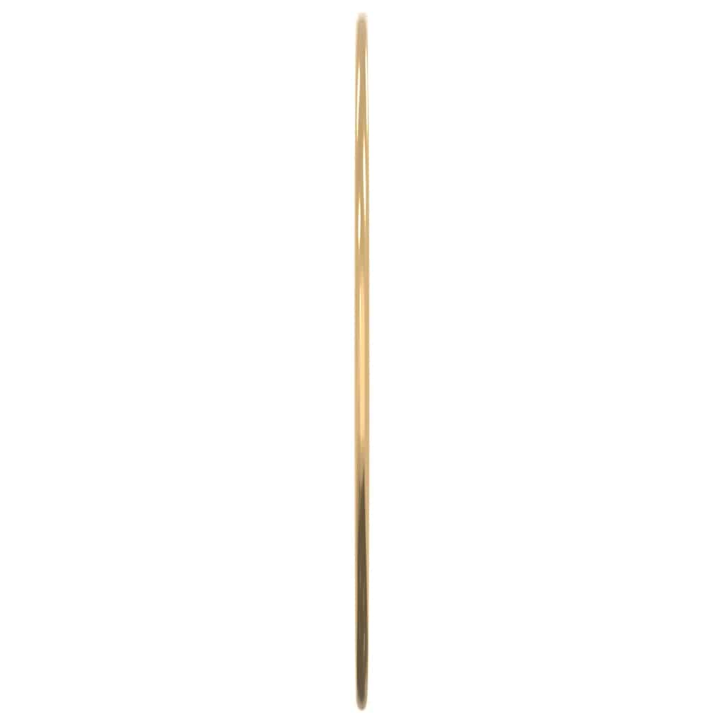 Sieninis veidrodis, auksinis, 40cm skersmens, apskritas