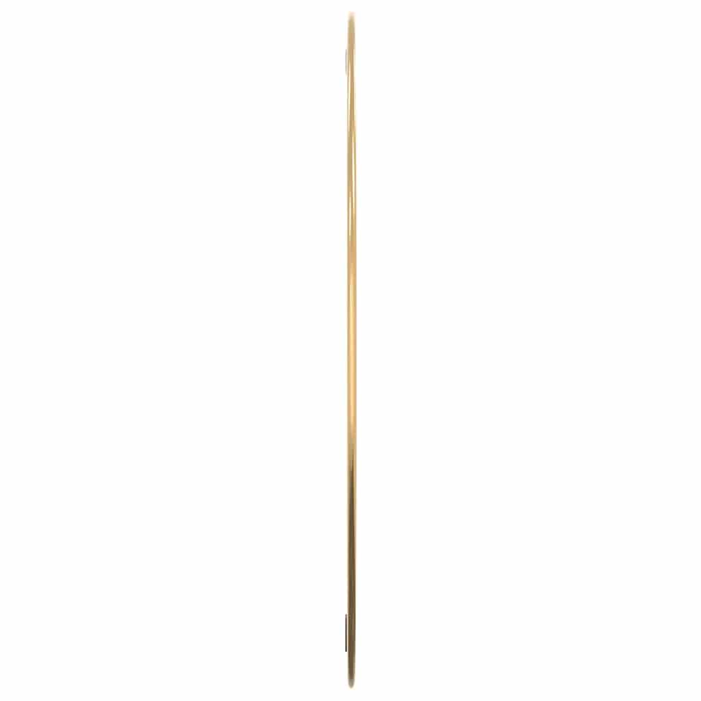 Wall mirror, gold, 60cm diameter, round