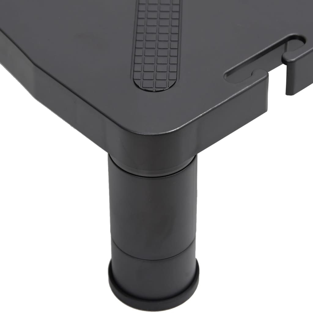 Monitoriaus stovas, juodos spalvos, 33,5x34x10,5cm
