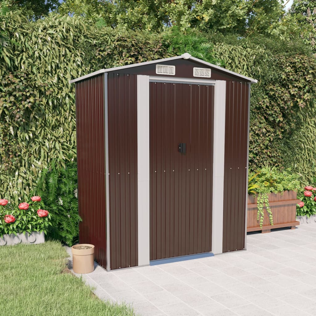 Shed STANWICK, dark brown, 192x108cm