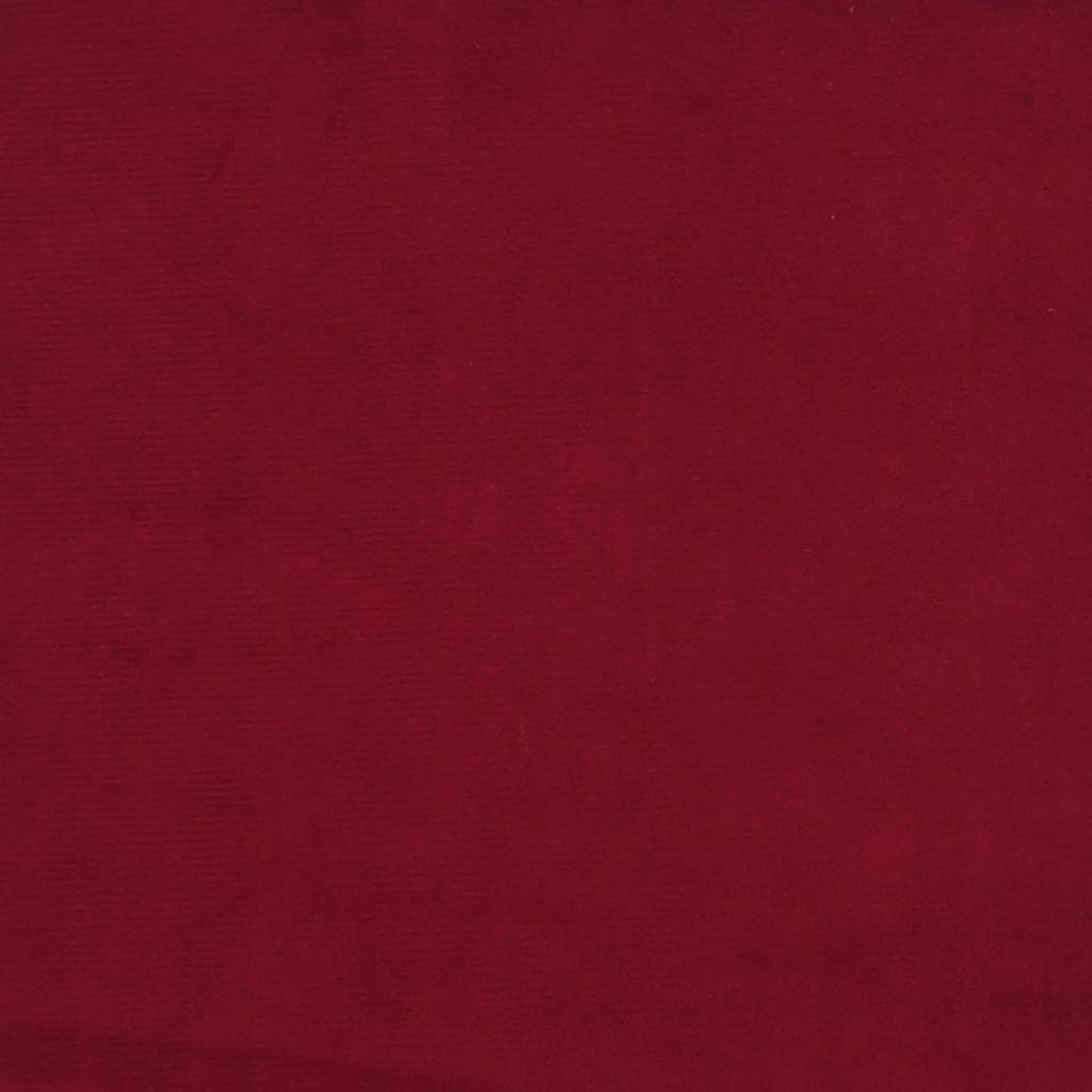 Sols, sarkanvīna krāsā, 70x35x41cm, samts