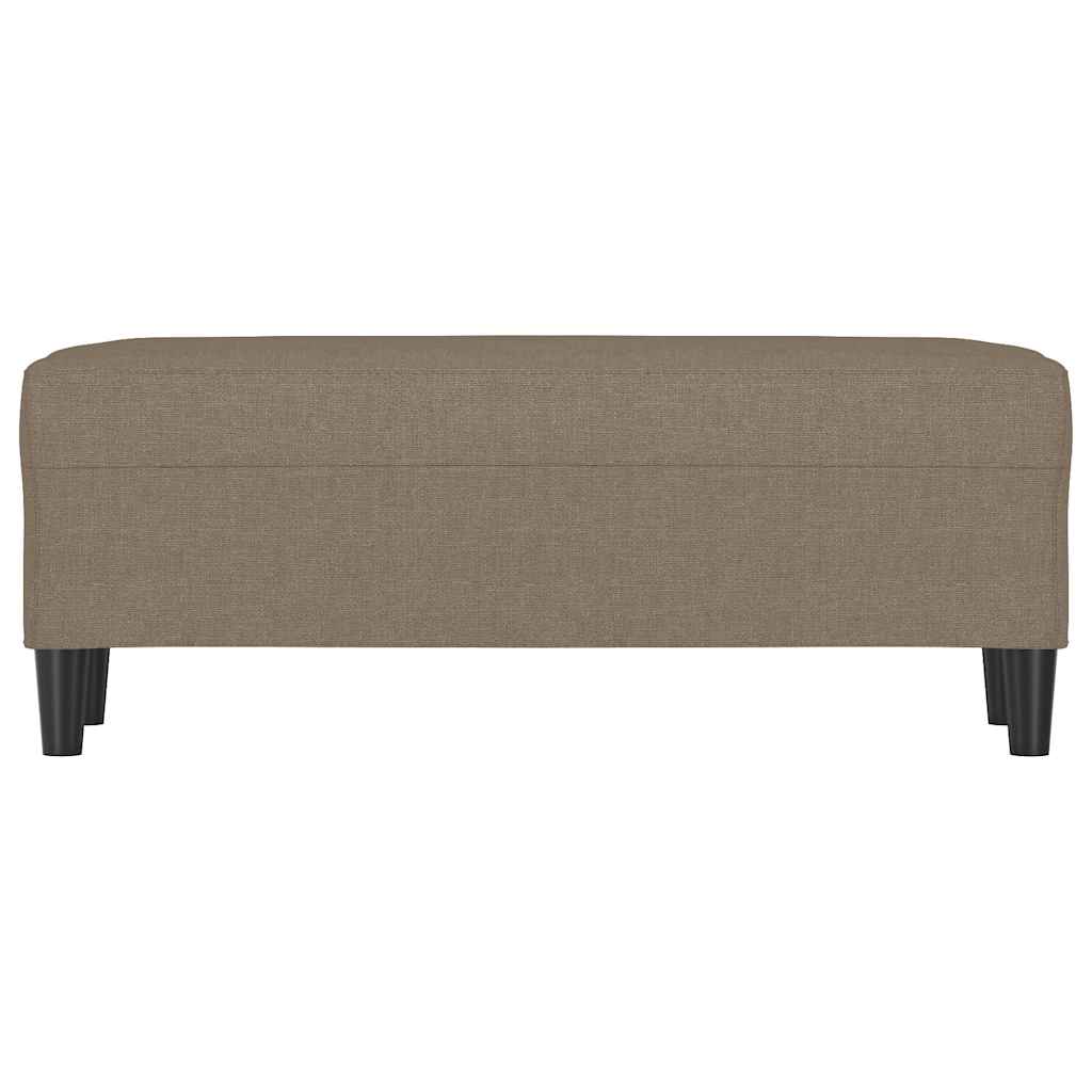 Suoliukas, taupe spalvos, 100x35x41cm, audinys