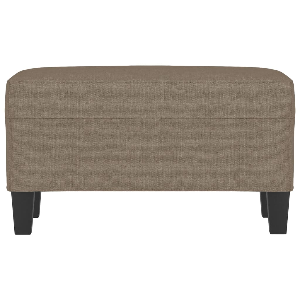 Bench, taupe, 70x35x41cm, fabric