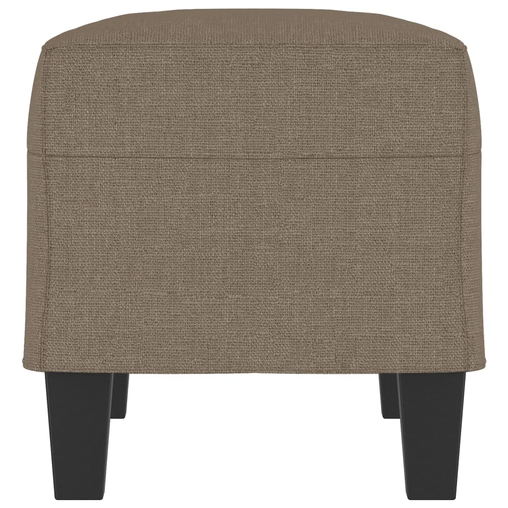 Bench, taupe, 70x35x41cm, fabric