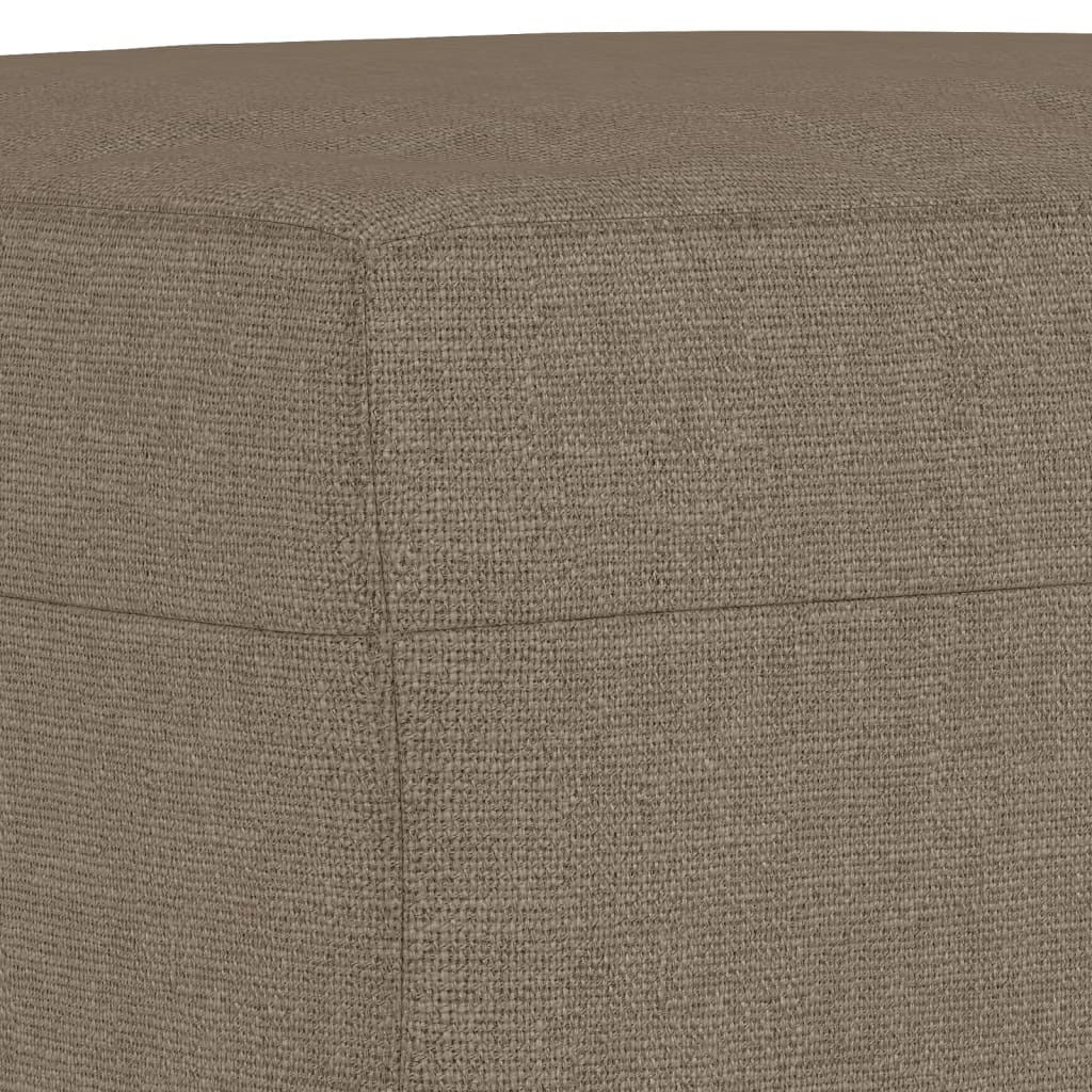 Bench, taupe, 70x35x41cm, fabric