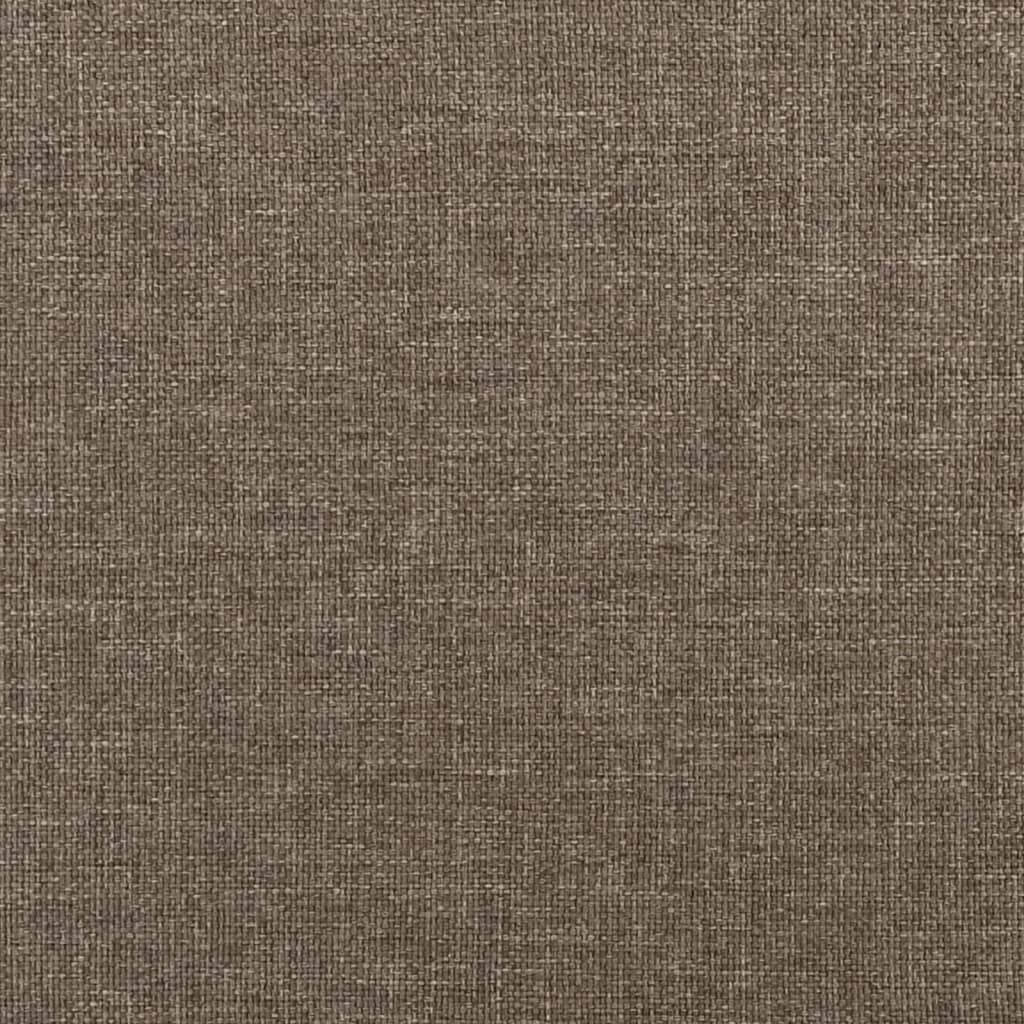 Bench, taupe, 70x35x41cm, fabric