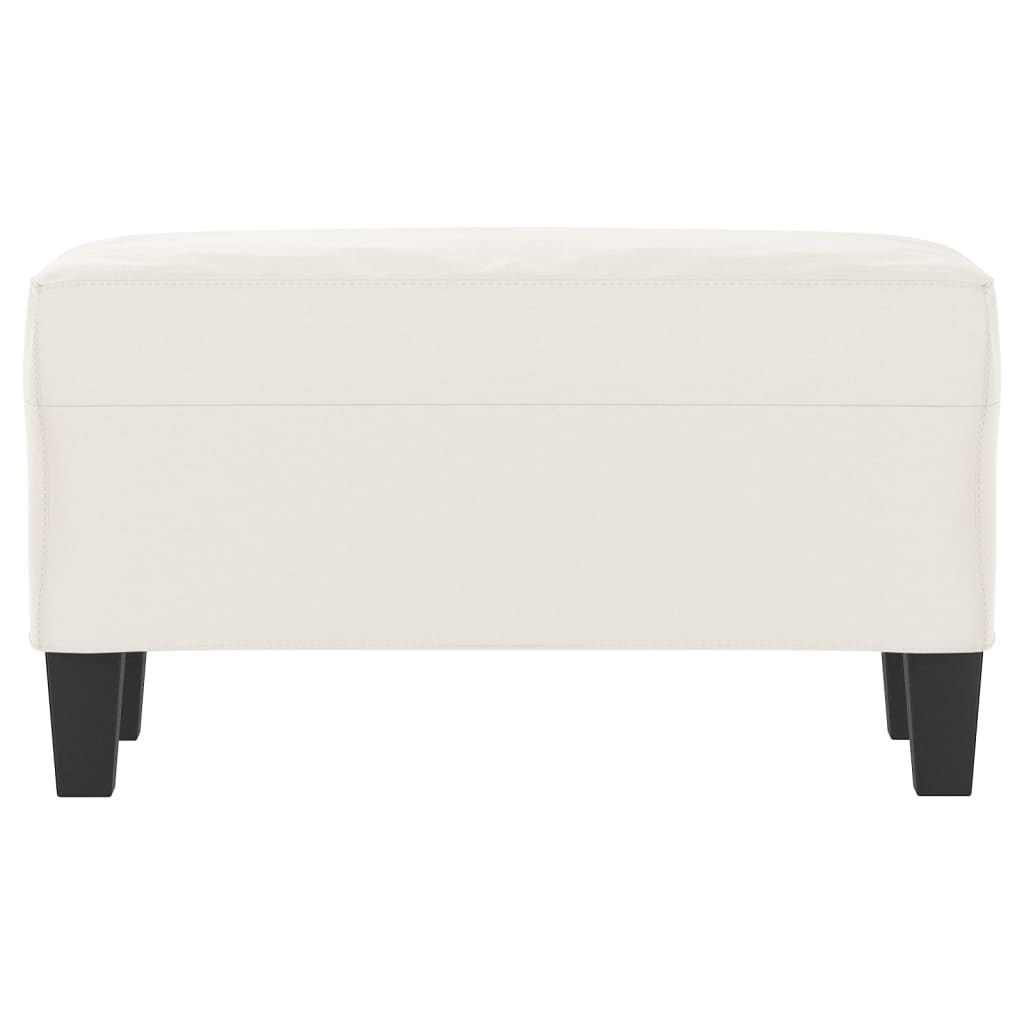 Bench, sand-colored, 70x35x41cm, microfiber fabric