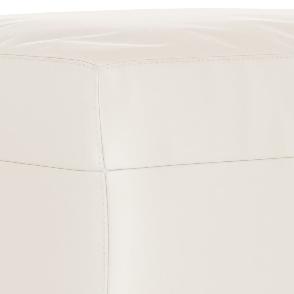Bench, sand-colored, 70x35x41cm, microfiber fabric