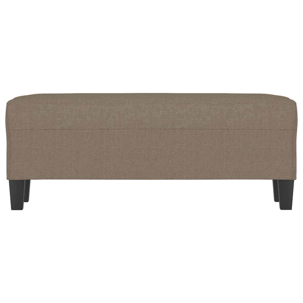 Suoliukas, taupe spalvos, 100x35x41cm, audinys