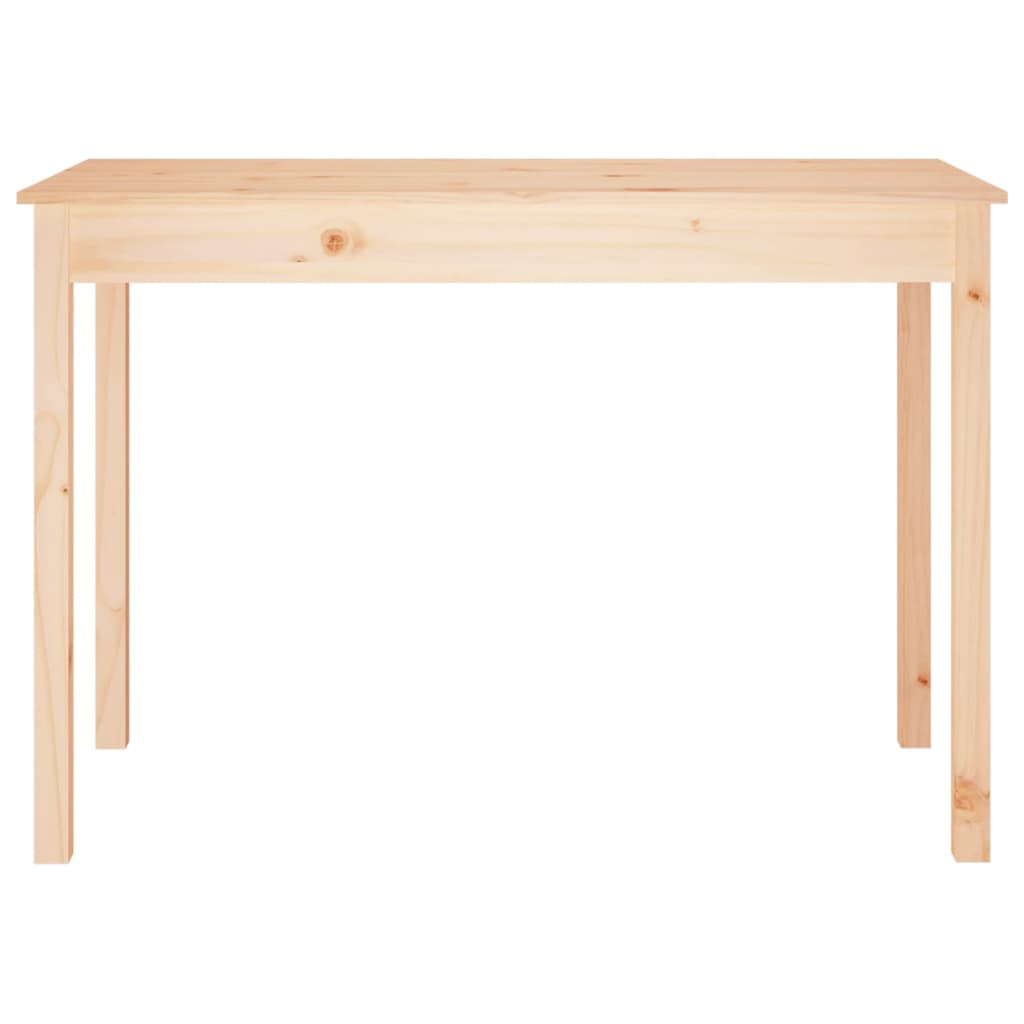 Dining table, 110x55x75cm, solid pine