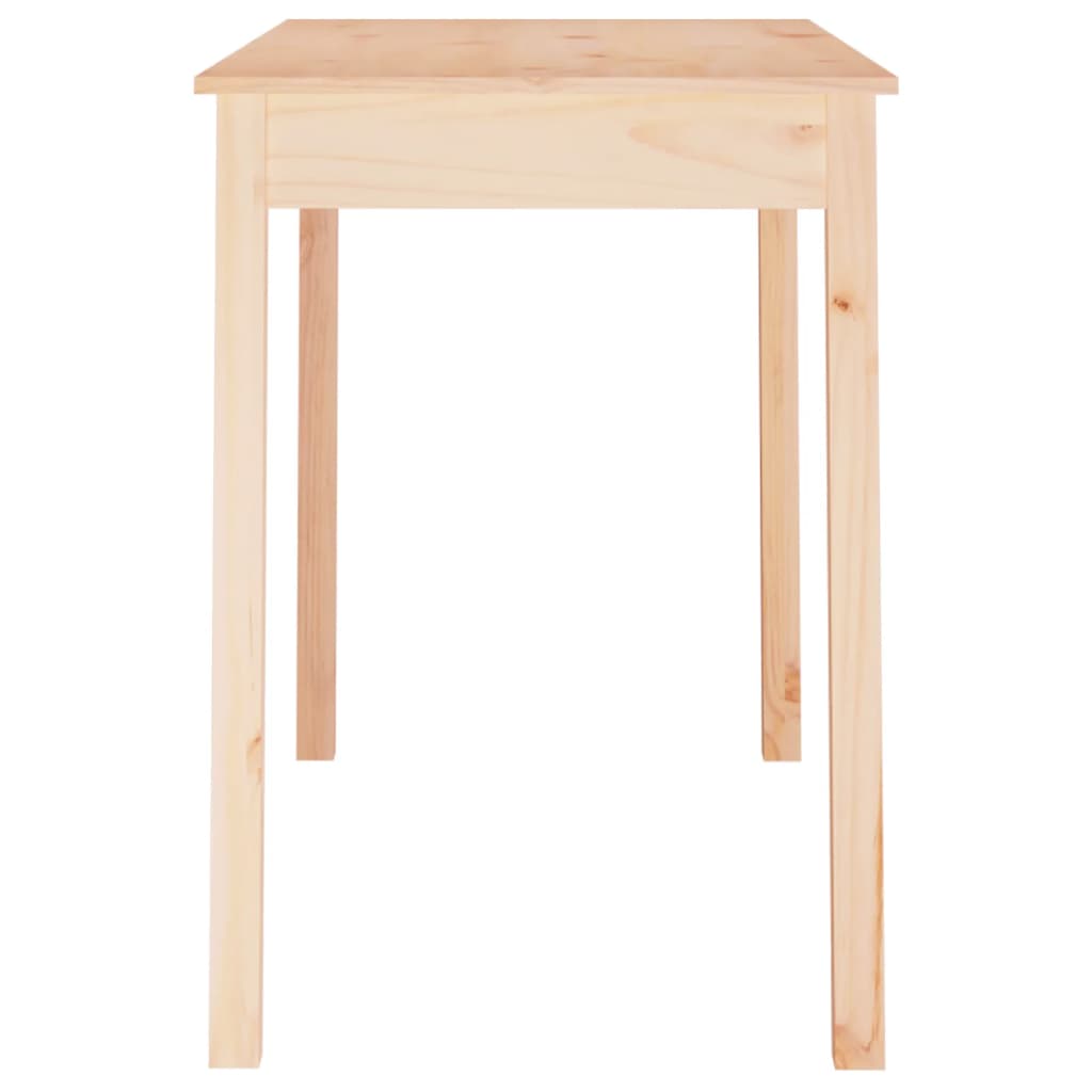 Dining table, 110x55x75cm, solid pine