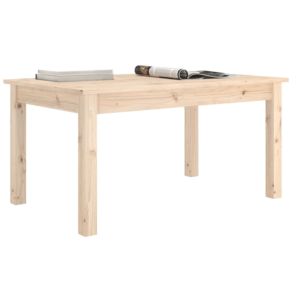 Coffee table, 80x50x40cm, solid pine