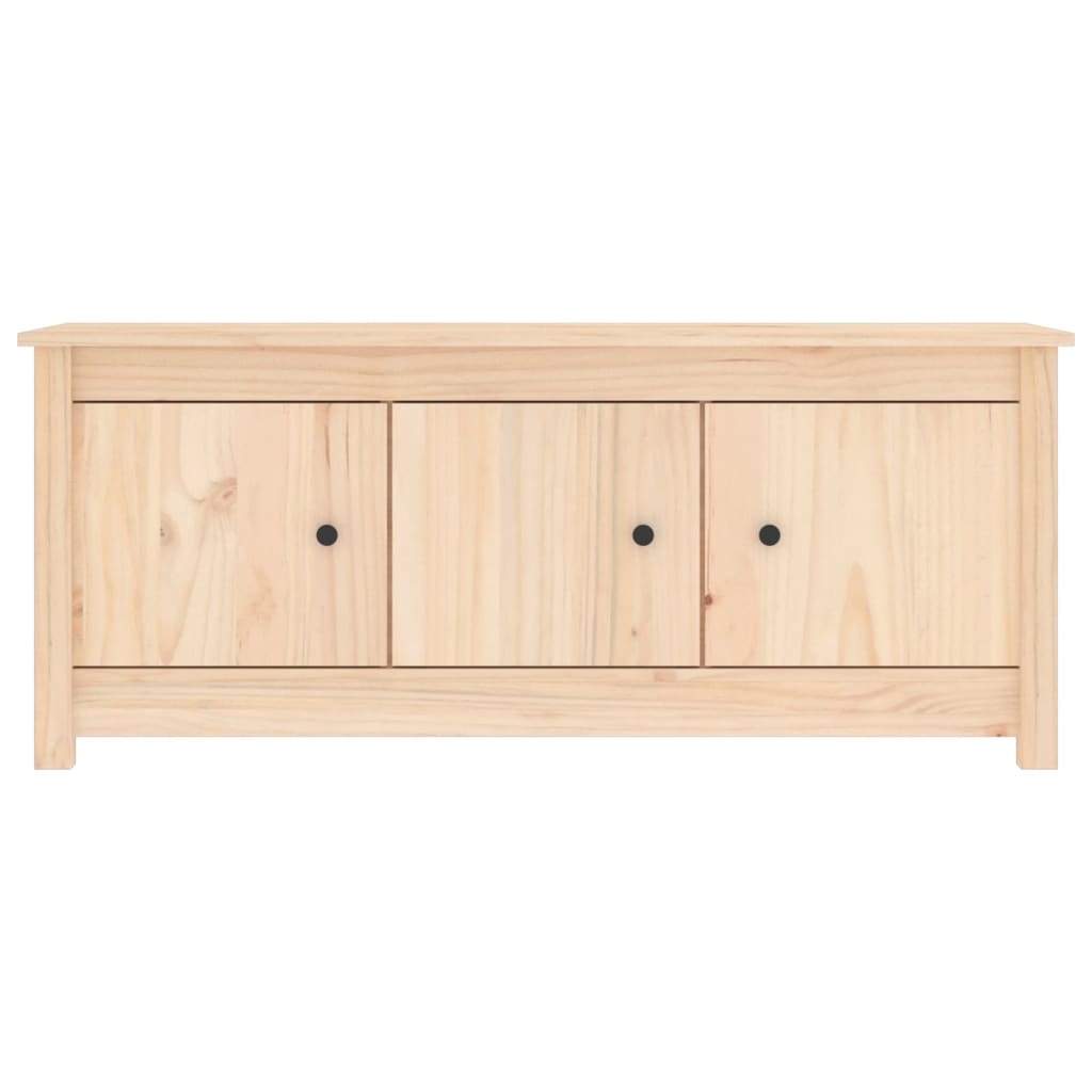 Shoe cabinet, 110x38x45.5cm, solid pine wood