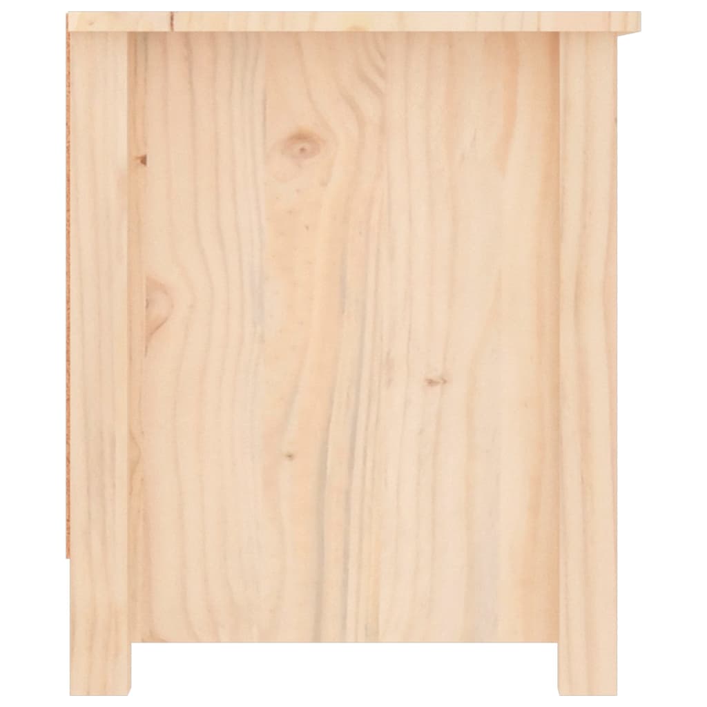 Shoe cabinet, 110x38x45.5cm, solid pine wood