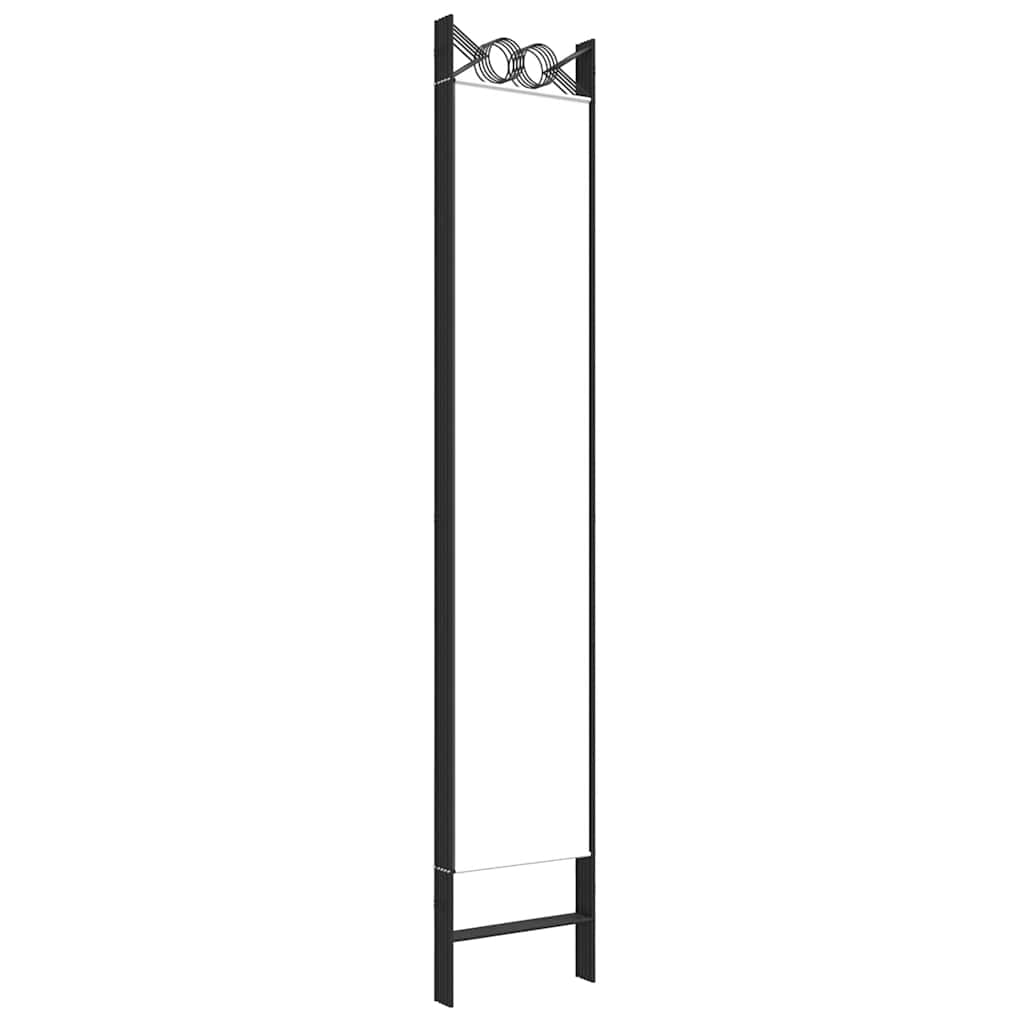 Telpas sadalītājs, 5 daļas, balts, 200x220cm, audums