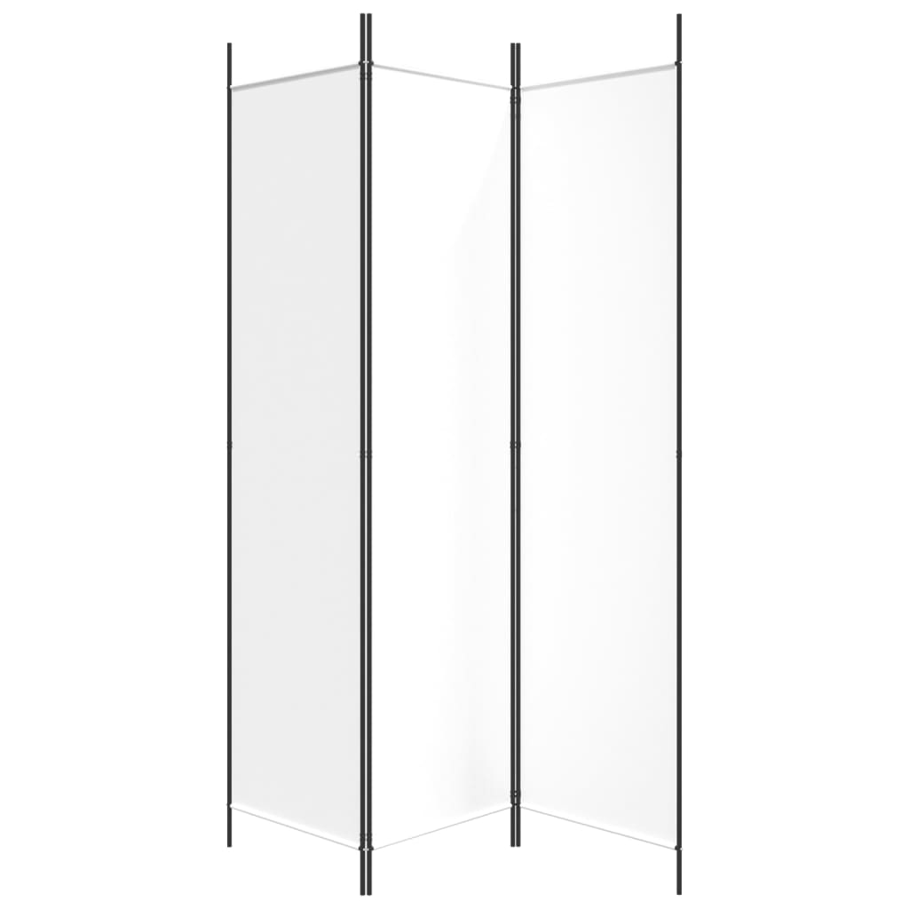 Telpu starpsiena, 3 daļas, balta, 150x200cm, audums