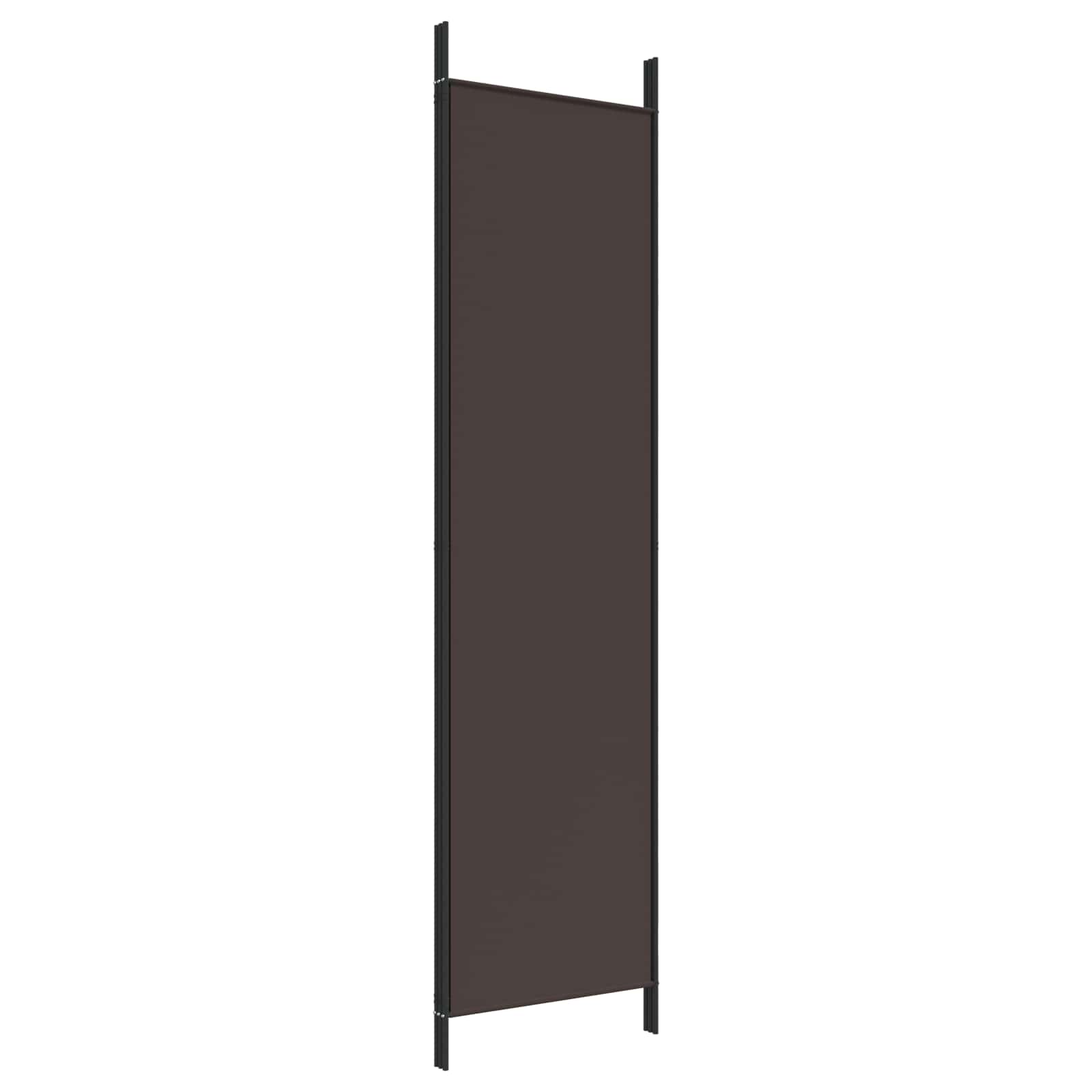 Telpu nodalītājs, 3 daļīgs, brūns, 150x200cm, audums