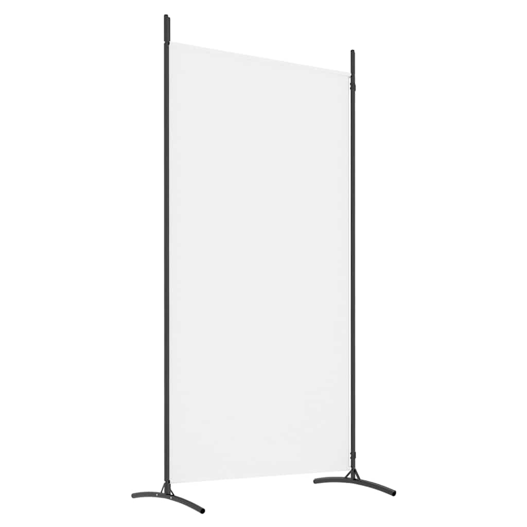 Room divider, 2-panel, white, 175x180cm, fabric