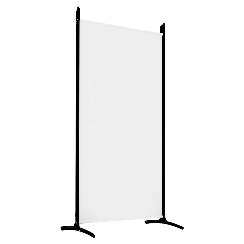 Room divider, 5-panel, white, 433x180cm, fabric