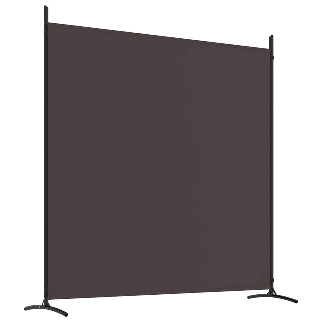 Istabas sadalītājs, 3 daļīgs, brūns, 525x180cm, audums