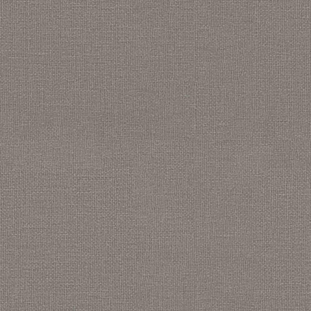 Reclining office chair, taupe, fabric