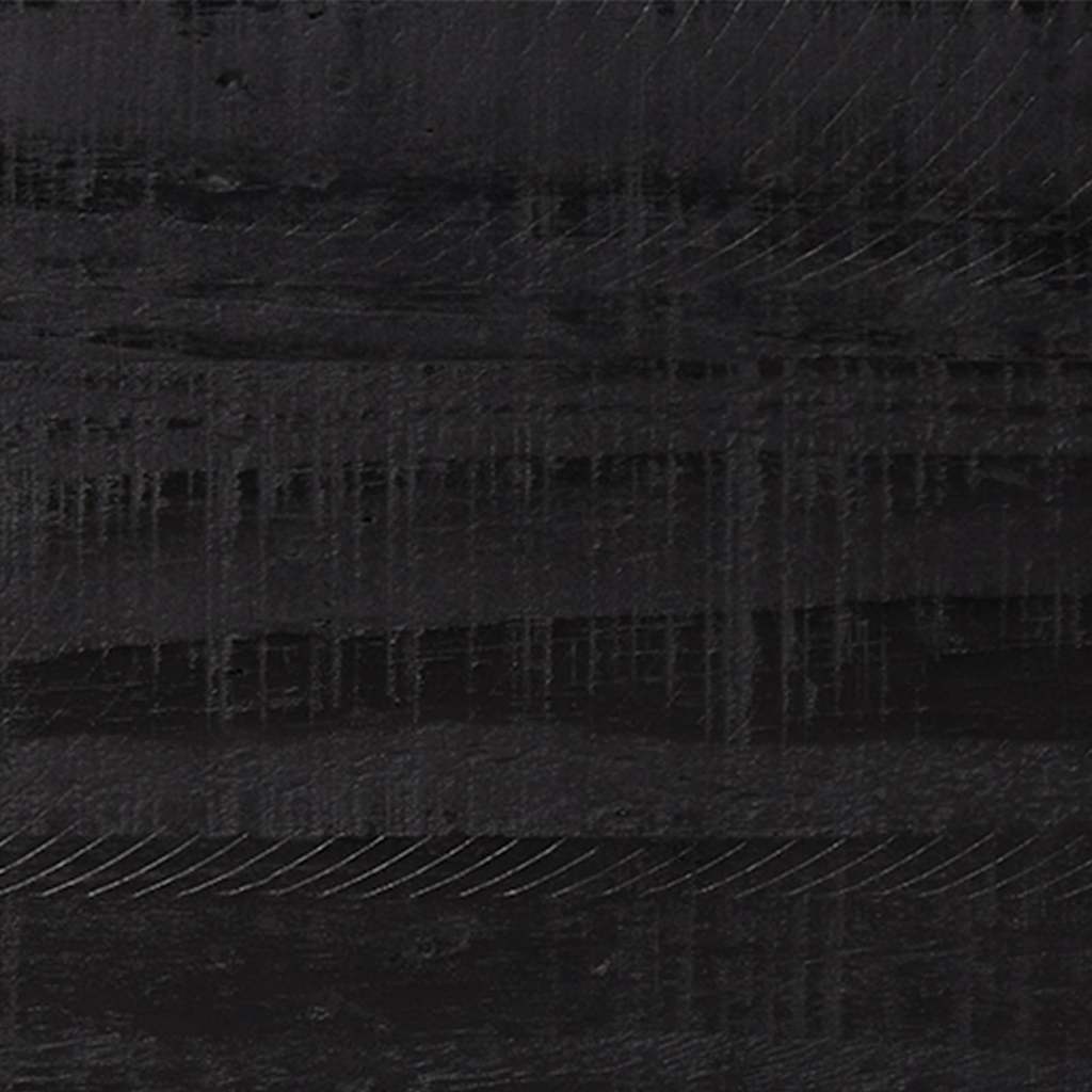 Naktinė spintelė, juoda, 40x30x55cm, pušies medienos masyvas