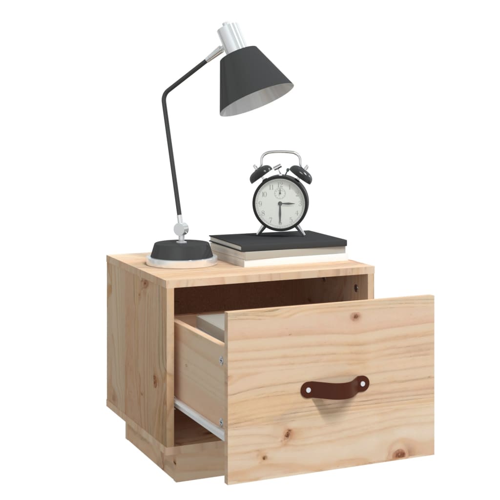 Nightstand, 40x34x35cm, solid pine wood