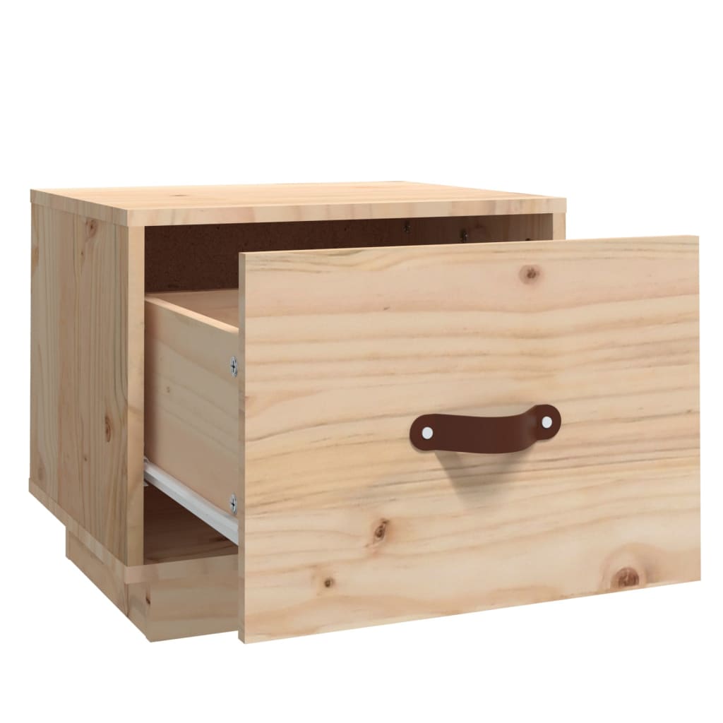 Nightstand, 40x34x35cm, solid pine wood
