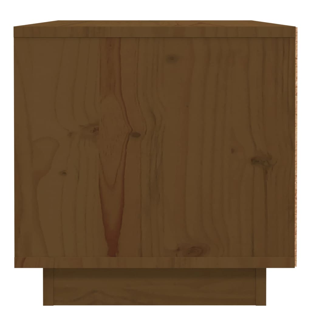 Bedside tables, 2 pcs., honey brown, 40x34x35cm, pine